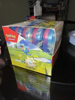 Pokemon Ascended Hero’s Mini Tin Display 10 Tins Sealed - Image 1