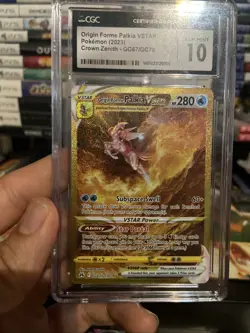 Pokemon Orgin Forme Palkia VSTAR CGC Gem Mint 10 - Image 3