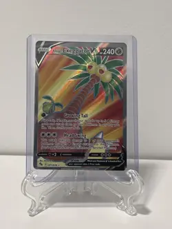 Alolan Exeggutor V (Full Art) Ultra Rare Pokemon GO 071/078 NM - Image 1