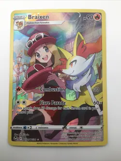 Braixen, TG01/TG30 Silver Tempest Trainer Gallery, M/NM, Pokemon TCG - Image 1
