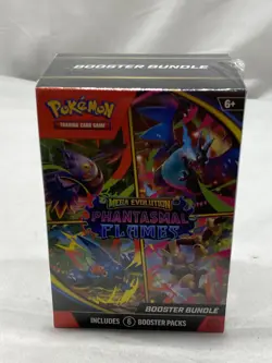 Pokemon TCG: Mega Evolution Phantasmal Flames Booster Bundle Sealed New - Image 2