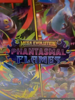 Pokemon TCG: Mega Evolution Phantasmal Flames Booster Bundle Sealed New - Image 3