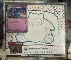 Scarlet & Violet 151 Pokemon Center Elite Trainer Box ETB + Promo +Acrylic Case - Image 1