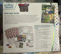 Scarlet & Violet 151 Pokemon Center Elite Trainer Box ETB + Promo +Acrylic Case - Image 3