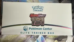 Scarlet & Violet 151 Pokemon Center Elite Trainer Box ETB + Promo +Acrylic Case - Image 4