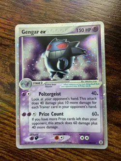 Pokemon Gengar EX Fire Red & Leaf Green Holo Ultra Rare #108 - Image 1