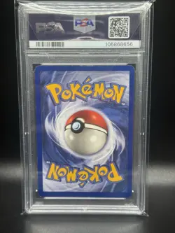 1999 POKEMON FOSSIL 1ST ED #4 DRAGONITE-HOLO PSA 7 - Image 2