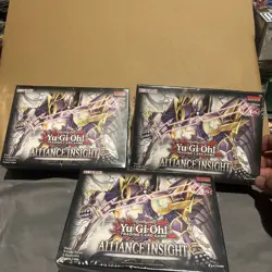 YUGIOH: Alliance Insight 1st Edition BOOSTER BOX - FACTORY SEALED NEW Lot Of 3! - Image 2