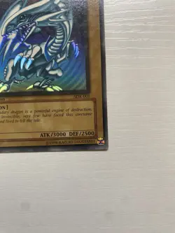 YuGIOh - 1st Edition SDK-001 Blue Eyes White Dragon - FOIL Line - NA Print - VLP - Image 5