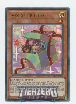 Yugioh Box of Friends GFP2-EN104 Ultra Rare 1st Edition Near Mint - Image 1