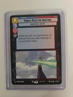 Star Wars Unlimited Single Reactor Ignition LAW 44/264 Legendary - Lawless Time - Image 1