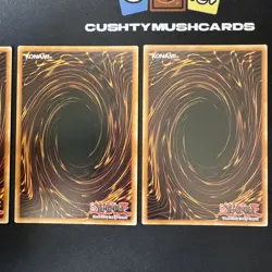 YUGIOH ALUBER THE JESTER OF DESPIA SECRET RARE DAMA-EN006 1ST EDITION X3 - Image 4