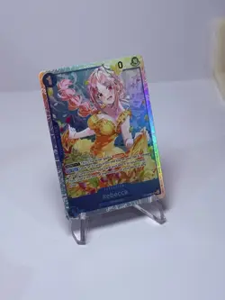 Rebecca OP15-053 SR Adventure on KAMI’s Island ENGLISH ONE PIECE Card NM - Image 3