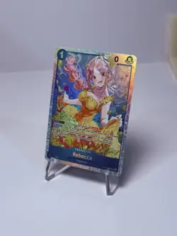 Rebecca OP15-053 SR Adventure on KAMI’s Island ENGLISH ONE PIECE Card NM - Image 4