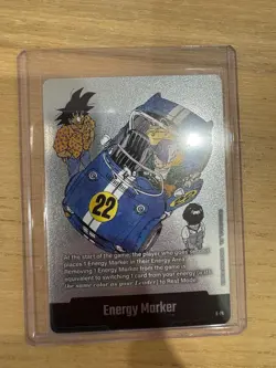 Energy Marker E-76 Silver Manga Booster 02 Dragon Ball Card English DB.7 NM - Image 1