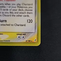 Charizard Delta Species Crystal Guardians 4/100 Holo Rare 120HP Pokemon Card - Image 5