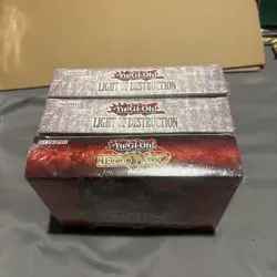 Yugioh Booster Box Light of Destruction, Retro Pack 2 Factory Sealed! lot of 3!! - Image 5