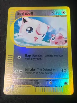 Pokemon Card - Jigglypuff Skyridge 68/144 Reverse Holo Common - Image 3