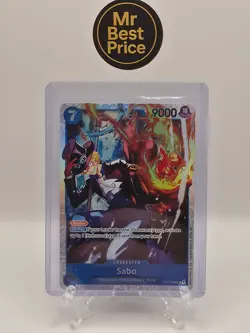 Sabo OP15-046 SR Adventures On Kami’s Island One Piece Card English - NM - Image 1