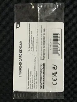 Pokemon TCG Gengar 050/088 Promo Sealed Stamped Gamestop Promo Card Sealed - Image 2