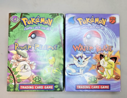 1999 Pokemon Jungle Theme Boxes Power Reserve Water Blast Boxes - NO CARDS READ - Image 1