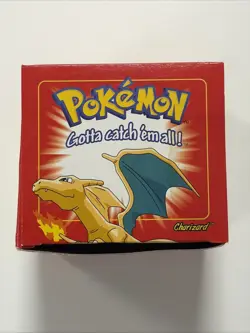 1999 POKEMON BURGER KING POKEBALL CHARIZARD 23K GOLD PLATED TRADING CARD SEALED - Image 1