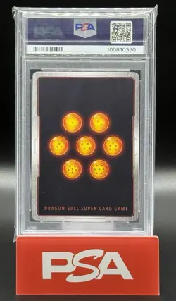2023 DBS CARD GAME #P-553 SS SON GOKU & SS VEGETA & SS TRUNKS, UNITED PSA 10 - Image 2