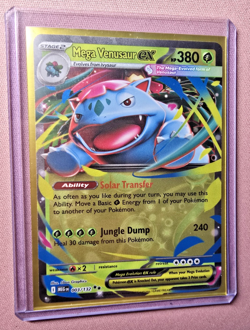 Mega Venusaur ex - 003/132 - Pokemon Tcg - Me01: Mega Evolution Holo - Nm - Image 1