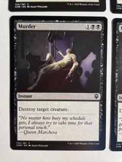 4x Mtg Commander Legends Murder NM/M Magic The Gathering - Image 2