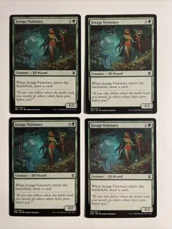 4x Mtg Zendikar Rising Joraga Visionary NM/M Magic The Gathering - Image 1