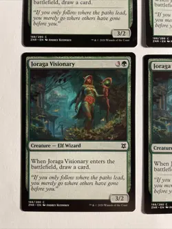 4x Mtg Zendikar Rising Joraga Visionary NM/M Magic The Gathering - Image 2