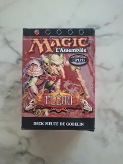 DECK Preconstruit 60 cartes MAGIC The Gathering MEUTE de GOBELINS Fleau 2003 - Image 1