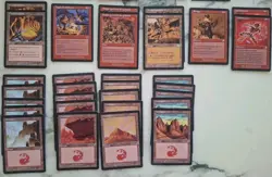 DECK Preconstruit 60 cartes MAGIC The Gathering MEUTE de GOBELINS Fleau 2003 - Image 5