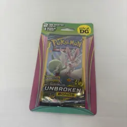 POKEMON DG BLISTER 2 MINI PACKS - SUN & MOON UNBROKEN BONDS - SEALED - Image 4