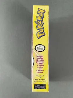 1999 POKEMON GOTTA CATCH EM ALL ZAP THEME DECK - Box Only - Image 2