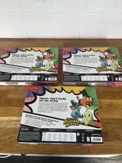 Pokemon TCG: Ascended Heroes 1st Partners Deluxe Pin Collection x3 New ✅ Fast 🚚 - Image 5