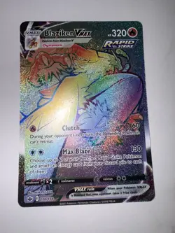 Pokemon Blaziken VMAX 200/198 Secret Rare Holo Chilling Reign - Image 1