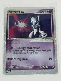 Pokemon Mewtwo ex EX Ruby & Sapphire Ultra Rare Holo 101/109 100 HP - Image 1
