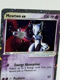 Pokemon Mewtwo ex EX Ruby & Sapphire Ultra Rare Holo 101/109 100 HP - Image 2