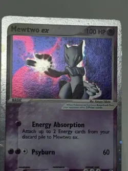 Pokemon Mewtwo ex EX Ruby & Sapphire Ultra Rare Holo 101/109 100 HP - Image 3