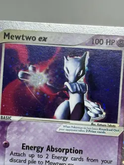 Pokemon Mewtwo ex EX Ruby & Sapphire Ultra Rare Holo 101/109 100 HP - Image 4