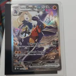 Pokemon Cynthia's Garchomp Ex 232/182 Full Art Holo Sv10 Destined Rivals - Image 3
