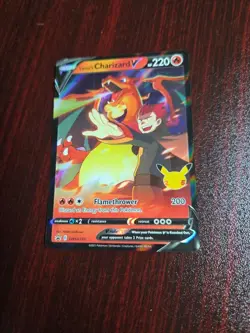 Pokemon Sword & Shield Black Star Promo Lance’s Charizard V SWSH133 NM/M - Image 1