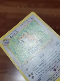 Raticate 1st Edition Base Set Shadowless 40/102 Pokemon - PL - Image 2