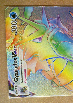Pokemon Gyarados VMAX 207/203 Evolving Skies Full Art Holo 330HP Secret Rare Eng - Image 2