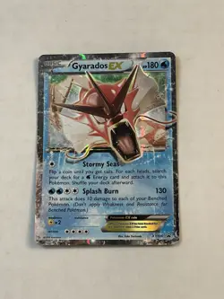 Pokemon TCG Gyarados EX XY106 XY Black Star Promo Holo 2016 LP - Image 3