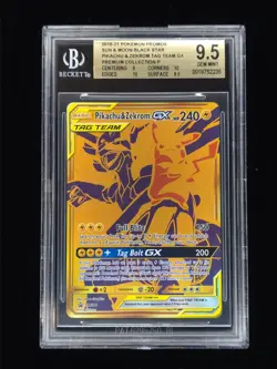 Pikachu Zekrom GX SM248 Pokemon Promo Beckett BGS 9.5 🔥🔥🔥 - Image 1
