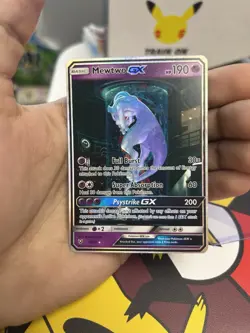 Pokemon Mewtwo GX 78/73 Shining Legends Full Art - Image 2
