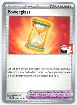 Pokemon TCG Powerglass 063/064 Shrouded Fable Prize Pack Stamped NM - Image 1