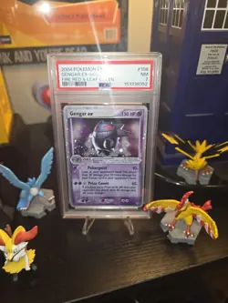 Gengar EX 108/112 FireRed LeafGreen Holo - PSA 7 - Fart Swirl - Freshly Graded! - Image 3